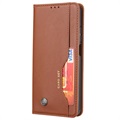 Card Set Series Xiaomi Mi 10T Lite 5G Wallet Case - Brown