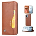 Card Set Series Xiaomi Mi 11 Lite 5G Wallet Case - Brown