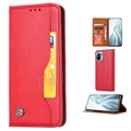 Card Set Series Xiaomi Mi 11 Lite 5G Wallet Case - Red