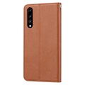 Card Set Series Huawei P30 Wallet Case - Brown