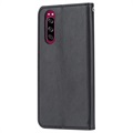 Card Set Series Sony Xperia 5 Wallet Case - Black