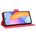 Cardholder Series Honor 10X Lite Wallet Case - Red