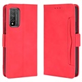 Cardholder Series Honor 10X Lite Wallet Case - Red