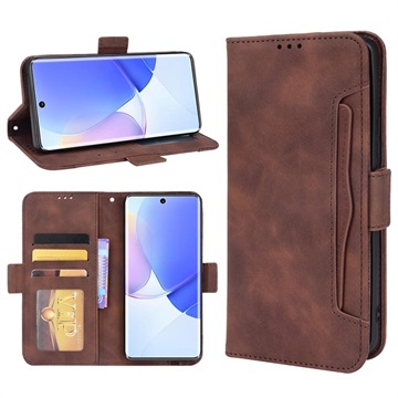 Cardholder Series Huawei Nova 9 Wallet Case - Brown