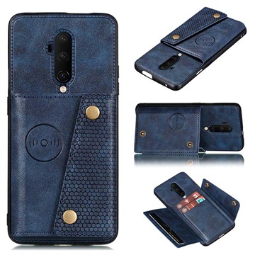 Cardholder Series OnePlus 7T Pro Magnetic Case - Blue