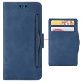 Cardholder Series Motorola Moto E20 Wallet Case - Blue