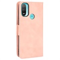 Cardholder Series Motorola Moto E20 Wallet Case - Pink