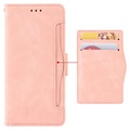 Cardholder Series Motorola Moto E20 Wallet Case - Pink