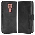 Cardholder Series Motorola Moto E7 Plus Wallet Case - Black