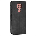 Cardholder Series Motorola Moto E7 Plus Wallet Case - Black