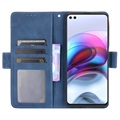 Cardholder Series Motorola Moto G100/Edge S Wallet Case - Blue