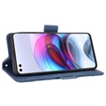 Cardholder Series Motorola Moto G100/Edge S Wallet Case - Blue