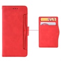 Cardholder Series Samsung Galaxy A22 5G, Galaxy F42 5G Wallet Case - Red