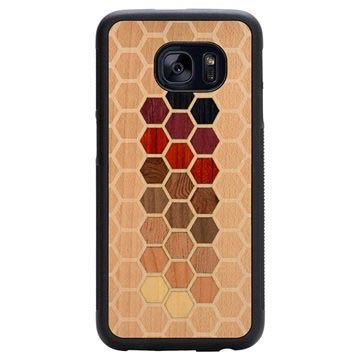Samsung Galaxy S7 Edge Carved Traveler Case - Hexagon