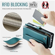 Samsung Galaxy Z Fold8 Ultra CaseMe C36 RFID Blocking Wallet Case - Green