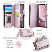 Samsung Galaxy Z Fold8 Ultra CaseMe C36 RFID Blocking Wallet Case - Pink