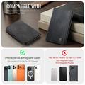 CaseMe ME80 Magnetic Card Holder - MagSafe Compatible - Black