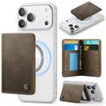 CaseMe ME80 Magnetic Card Holder - MagSafe Compatible - Coffee