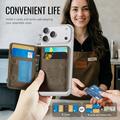 CaseMe ME80 Magnetic Card Holder - MagSafe Compatible - Coffee