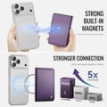 CaseMe ME80 Magnetic Card Holder - MagSafe Compatible - Purple