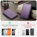 CaseMe ME80 Magnetic Card Holder - MagSafe Compatible - Purple