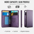 CaseMe ME80 Magnetic Card Holder - MagSafe Compatible - Purple