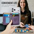 CaseMe ME80 Magnetic Card Holder - MagSafe Compatible - Purple