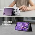 CaseMe ME80 Magnetic Card Holder - MagSafe Compatible - Purple