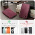 CaseMe ME80 Magnetic Card Holder - MagSafe Compatible - Red