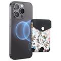 CaseNeo MC-W3 Magnetic Card Holder with Ring Stand - Black
