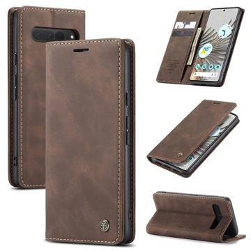 Caseme 013 Series Google Pixel 7 Pro Wallet Case - Coffee