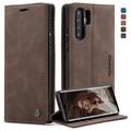 Huawei P30 Pro Caseme 013 Series Wallet Case - Coffee