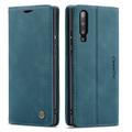 Samsung Galaxy A50 Caseme 013 Series Wallet Case - Blue