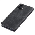 Caseme 013 Series iPhone 12 Mini Wallet Case - Black