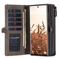 Caseme 2-in-1 Multifunctional Samsung Galaxy S21+ 5G Wallet Case - Brown