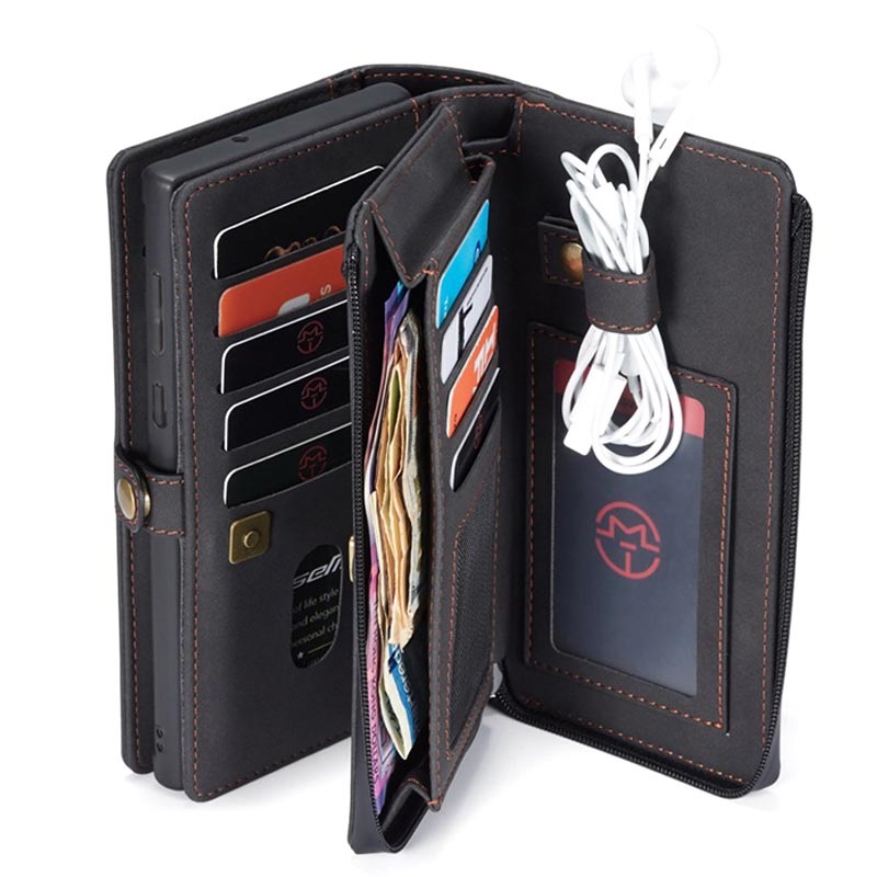 Caseme 2 in 1 Multifunctional Samsung Galaxy S21 Ultra Wallet Case Black 29122020 07 p