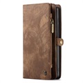 Caseme 2-in-1 Multifunctional Samsung Galaxy S22 Ultra 5G Wallet Case - Brown