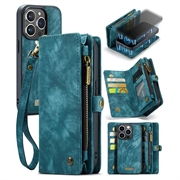 iPhone 15 Pro Caseme 2-in-1 Multifunctional Wallet Case