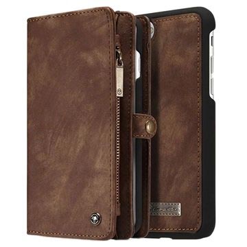 iPhone 7 Plus / iPhone 8 Plus Caseme 2-in-1 Wallet Case - Brown