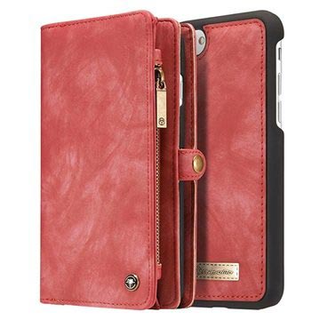 iPhone 7 Plus / iPhone 8 Plus Caseme 2-in-1 Wallet Case - Red