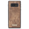 Caseme 2-in-1 Multifunctional Samsung Galaxy S10 Wallet Case - Brown