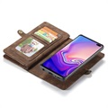 Caseme 2-in-1 Multifunctional Samsung Galaxy S10 Wallet Case - Brown