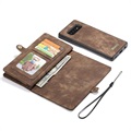 Caseme 2-in-1 Multifunctional Samsung Galaxy S10 Wallet Case - Brown