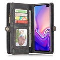 Caseme 2-in-1 Multifunctional Samsung Galaxy S10 Wallet Case - Black