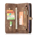 CaseMe 2-in-1 Multifunctional Samsung Galaxy S10+ Wallet Case - Brown