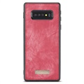 Caseme 2-in-1 Multifunctional Samsung Galaxy S10 Wallet Case - Red