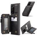 Caseme C20 Zipper Pocket Samsung Galaxy Note20 Ultra Case - Black