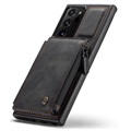Caseme C20 Zipper Pocket Samsung Galaxy Note20 Ultra Case - Black