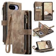 Google Pixel 10a Caseme C30 Multifunctional Wallet Case - Brown