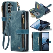 Samsung Galaxy Z Fold8 Ultra Caseme C30 Multifunctional Wallet Case - Blue